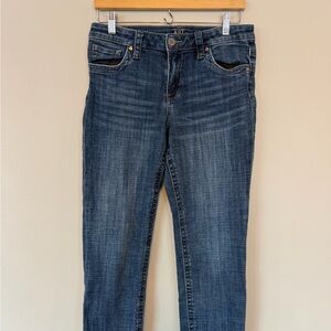 Kut from the Kloth Dark Blue Straight Leg Jeans